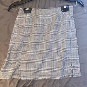 Brandy gingham skirt